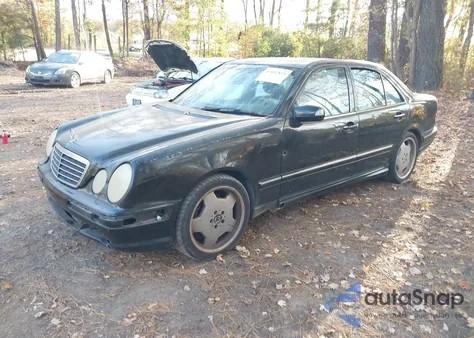 2000 Mercedes-Benz E 55 Amg from USA, damaged, VIN WDBJF74J1YB142368